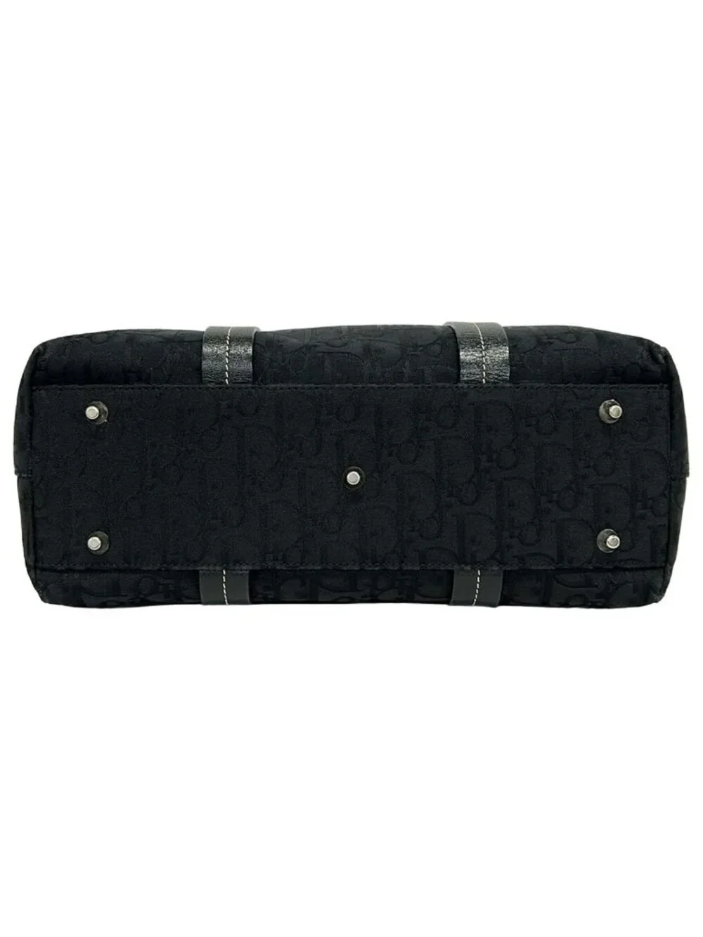 Dior Tote Flower Black Leather